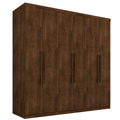 Guarda Roupa Casal Paris Seis Portas Malbec