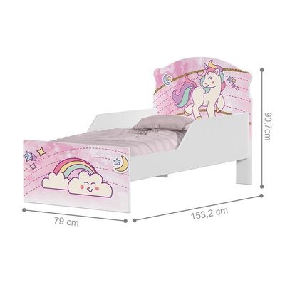 Cama Infantil Unicórnio Com Colchão