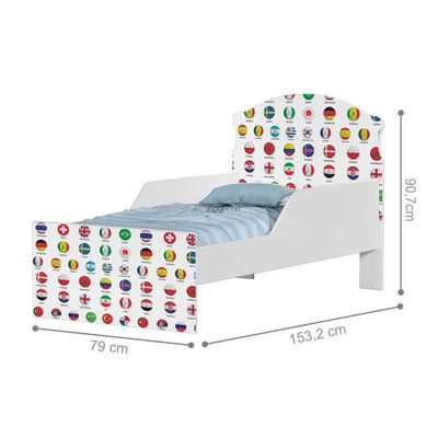 Cama Infantil Melhor Da Bola Com Colchão