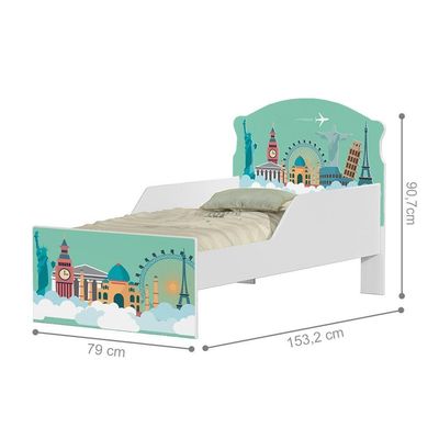 Cama Infantil Viajar Com Colchão