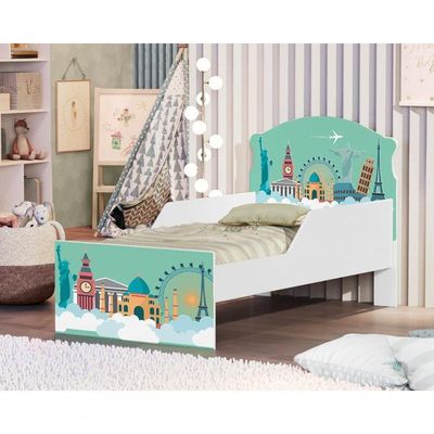 Cama Infantil Viajar Com Colchão