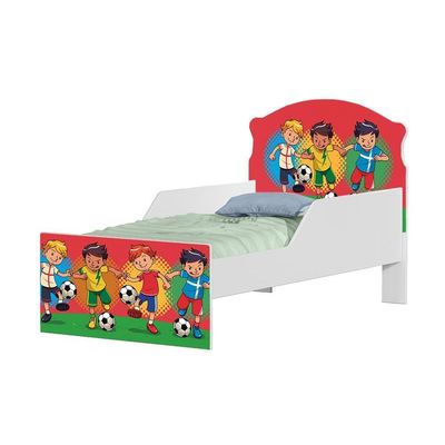 Cama Infantil Meninos Futebol Com Colchão