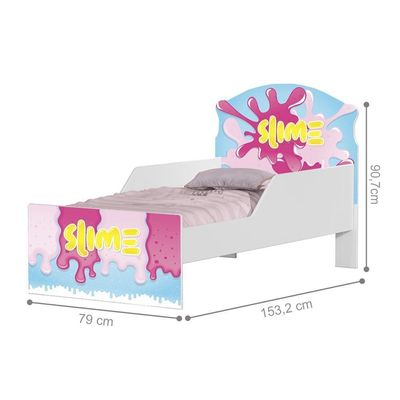 Cama Infantil Massinha Meninas Com Colchão