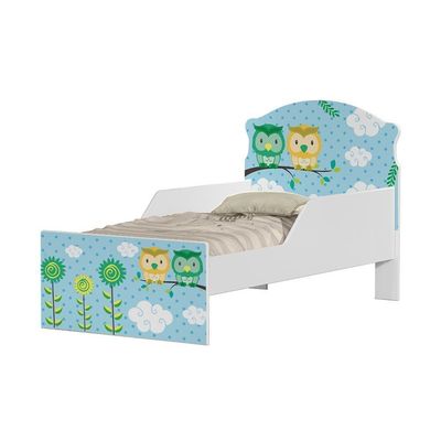 Cama Infantil Corujas Com Colchão
