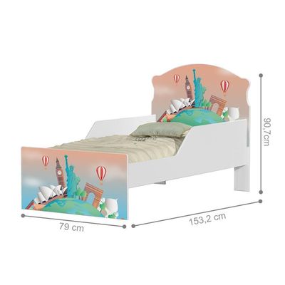Cama Infantil Mochileiro Com Colchão