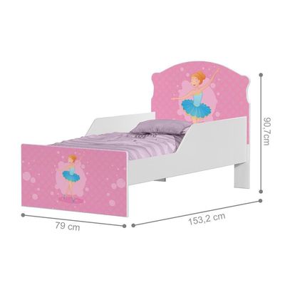 Cama Infantil Diva Bailarina Com Colchão