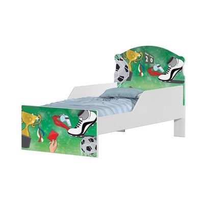 Cama Infantil Campeonato Da Bola Com Colchão