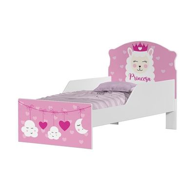 Cama Infantil Sonho Da Lhama Com Colchão