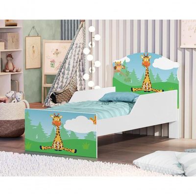 Cama Infantil Girafinha Com Colchão
