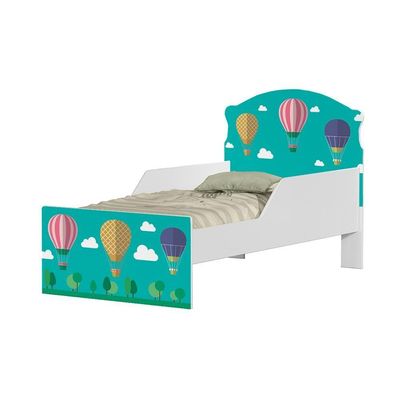 Cama Infantil Balão Nas Nuvens Com Colchão