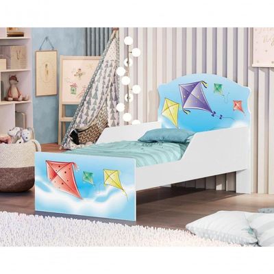 Cama Infantil Pipa No Céu Com Colchão