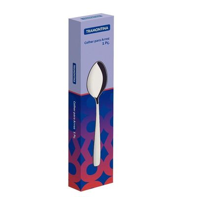 Colher Para Arroz Tramontina Amazonas Aço Inox Tramontina
