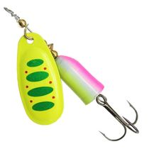 Kit 2 Iscas Artificial Giratória Spinner Colher De Metal 11g