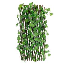 Decoração Cerca Arranjo Planta Artificial Cortina Expansível 163cm