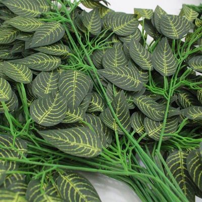 12 Ramos Decoração Arranjo Ficus Artificial Planta Plástico 14 Galhos Cada 61cm