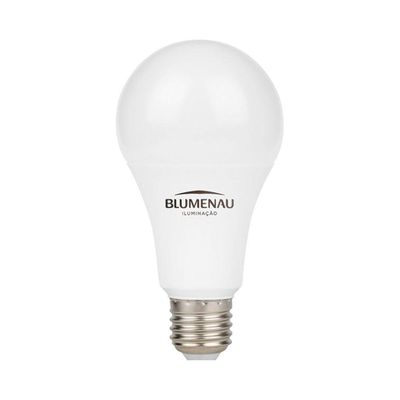 Lâmpada Led Bulbo A60 12w Blumenau E27 Bivolt 6500k Luz Fria