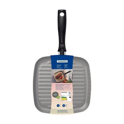 Frigideira Bistequeira 24cm Chumbo Tramontina Turim Alumínio Antiaderente Starflon Max Tramontina