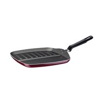 Frigideira Bistequeira Tramontina 26cm Vermelha Loreto Alumínio Antiaderente Starflon Max Exter