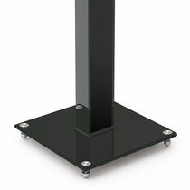 Pedestal Para Caixas Acústicas Bookshelf Bs03l Preto Central Suportes
