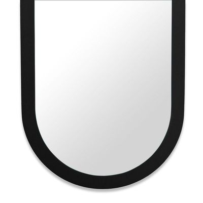 Espelho Isis 80x30cm Preto