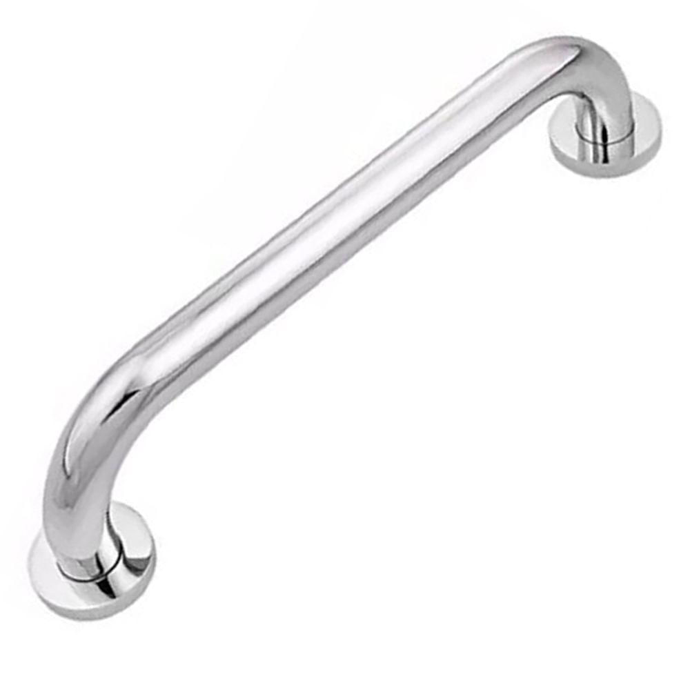 Alça De Apoio Kit 15 Unidades Barra Inox 30cm Criança Idoso Deficiente Gestante Suporte Banheiro