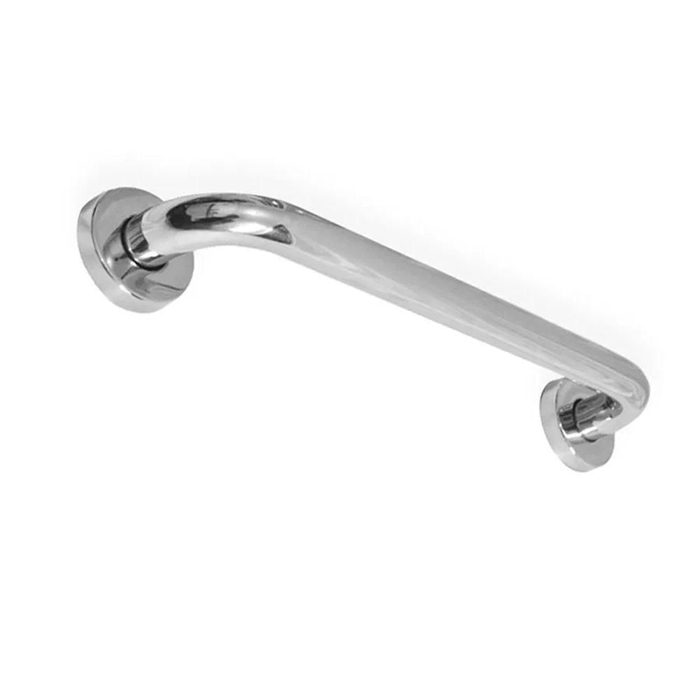 Alça Barra De Apoio Inox Banheiro Kit 4 Uni Cadeirante Segurança Gestante Criança Acessibilidade