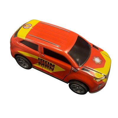 Mini veiculos pull back com 5 - Avengers