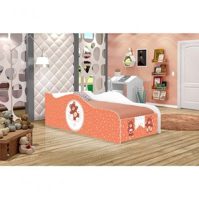 Mini Cama Like Ursinho Carinhoso Infantil Com Colchão