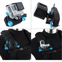 Suporte Clipe de Mochila/Colete para Câmeras GoPro e Similares