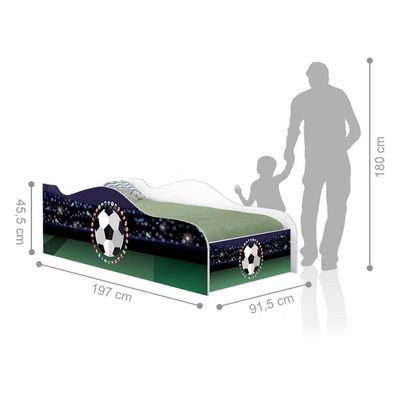 Cama Like Arena Da Bola Solteiro Com Colchão