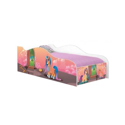Cama Like Mundo Dos Unicórnios Solteiro Com Colchão