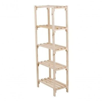Organizador Compacto Pinus 5 Prateleiras