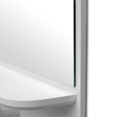 Prateleira Com Espelho Horus 60x30cm Branco