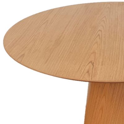 Mesa De Jantar Cone 150 Cm Base Madeira Freijó Tampo Freijó Marrom