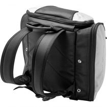 Bolsa Mochila Patins Com Alça E 3 Divisórias Reforçada Preta