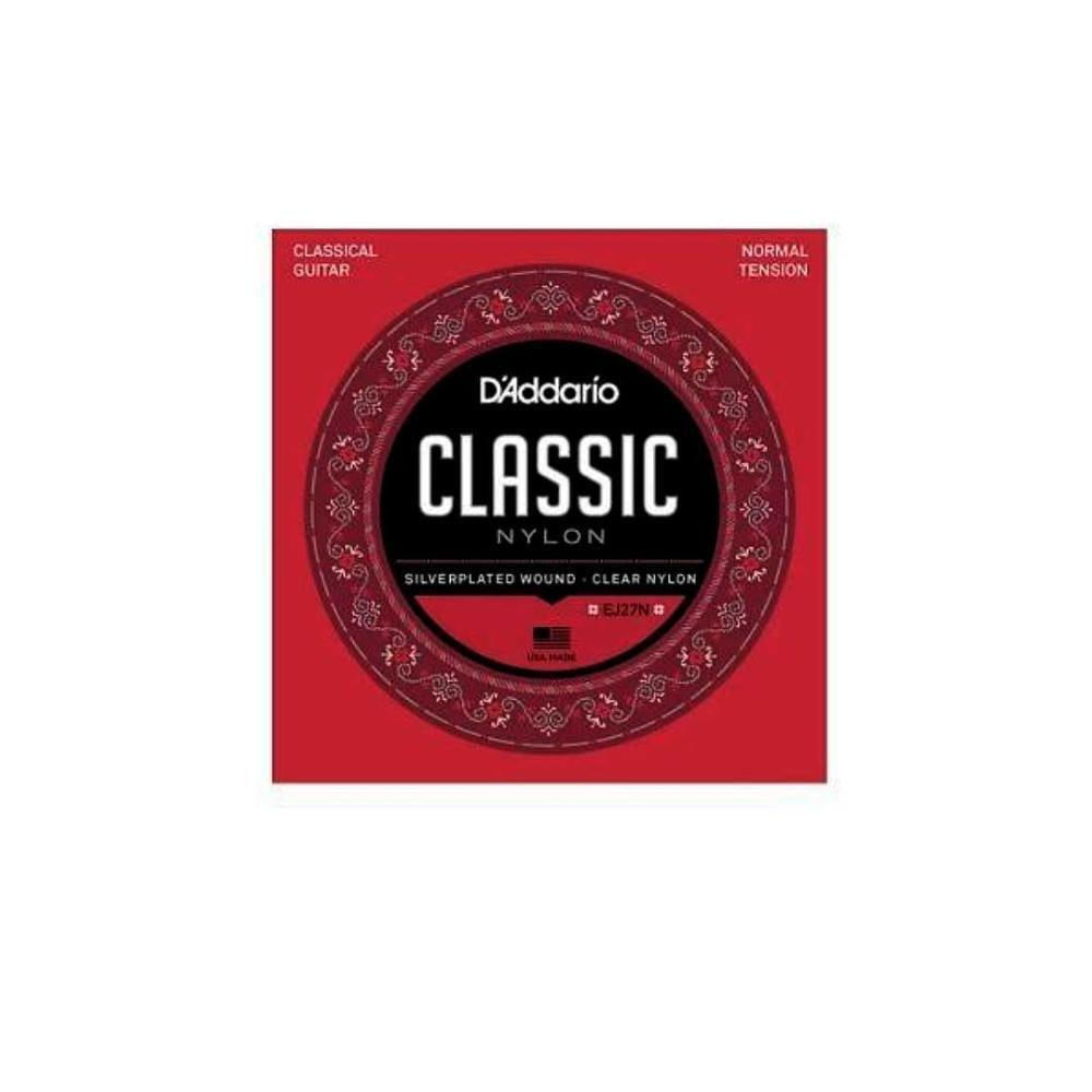 Cordas Para Violão Nylon Transparente D Addario Student Nylon Ej27n [f108]