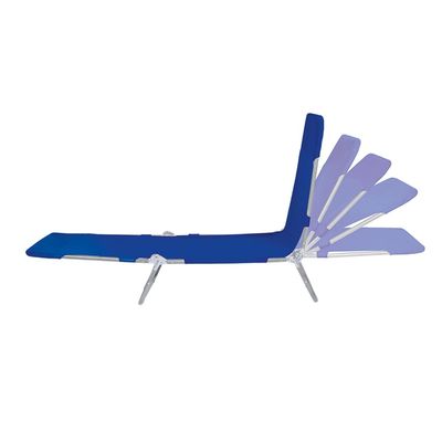 Cadeira Espreguiçadeira Textilene Azul Marinho