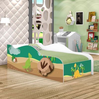 Cama Fun Dinossauros Solteiro