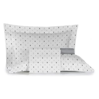 Jogo de Cama King Size 200 Fios Nova América - Marcelo (7770)