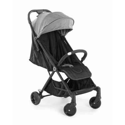 Carrinho de Bebê Jamby Galzerano Preto e Cinza