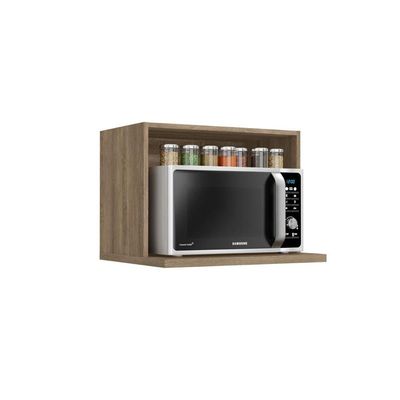 Nicho de Cozinha Modulado Maxxi G738 p/ Microondas 60cm Nogal - Kappesberg