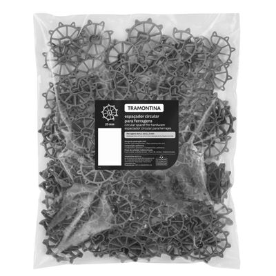 Espaçador Plástico Circular Tramontina 15 mm para Ferragens (Saco com 100 un.)