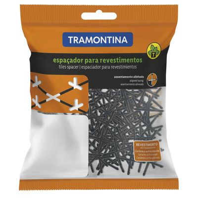 Espaçador Cruzeta Plástico Tramontina 2 mm (Saco com 100 un.)