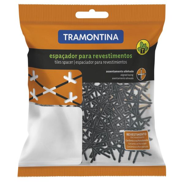 Espaçador Cruzeta Plástico Tramontina 2 mm (Saco com 100 un.)