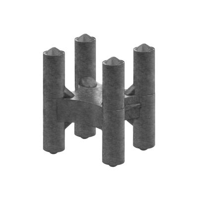 Espaçador Plástico Tipo Cadeirinha Tramontina 20 x 25 mm para Ferragens (Saco com 100 un.)