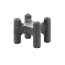 Espaçador Plástico Tipo Cadeirinha Tramontina 15 x 20 mm para Ferragens (Saco com 100 un.)