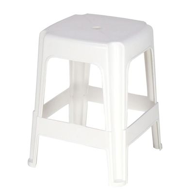 Banqueta Tramontina Icarai em Polipropileno Branco