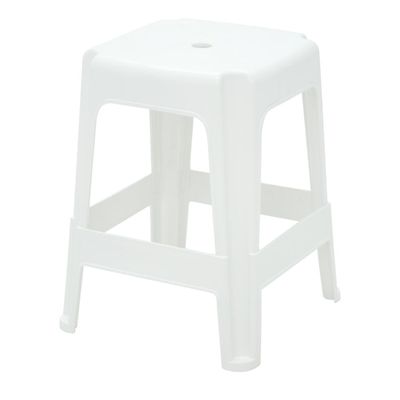 Banqueta Tramontina Icarai em Polipropileno Branco