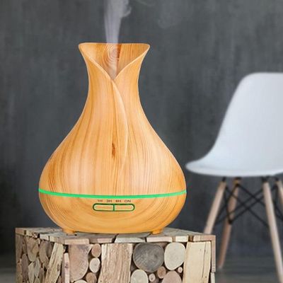 Umidificador De Ar E Difusor De Aromas 400Ml - Silencioso E Lindo Para Decorar Seu Ambiente