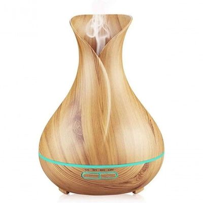 Umidificador De Ar E Difusor De Aromas 400Ml - Silencioso E Lindo Para Decorar Seu Ambiente